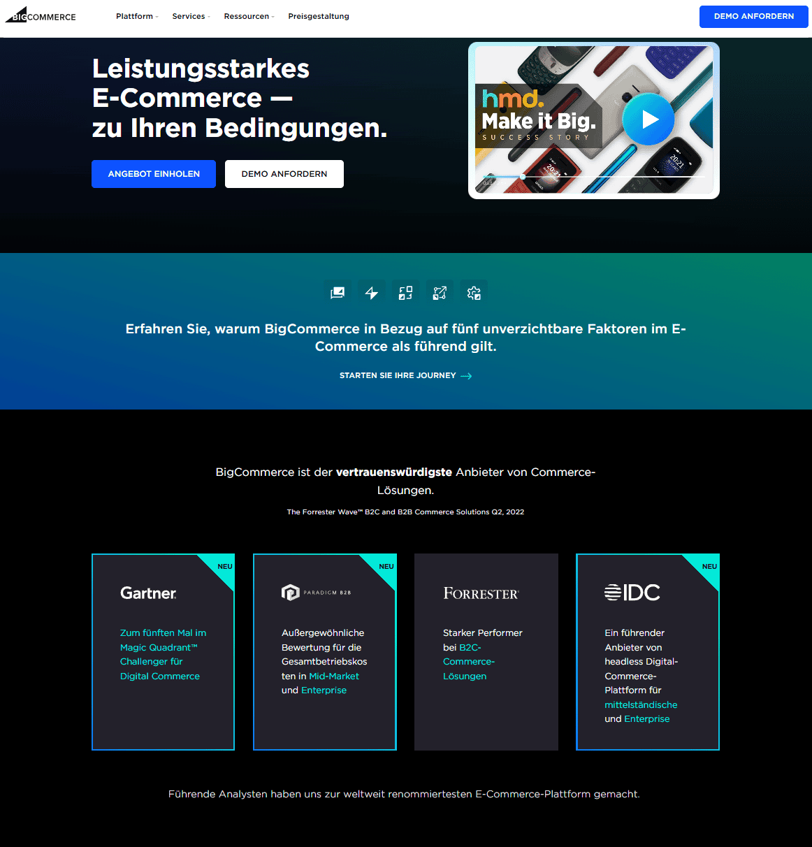 big commerce website